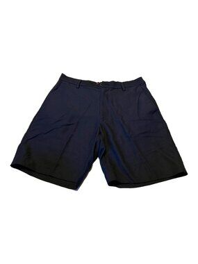 Chaps Golf Shorts Mens Size 32 Navy Blue Lightweight Flat Front Walking Casual